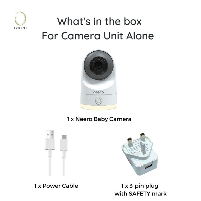 Neero Video Baby Monitor Non Wi-Fi, X-Large 5.5" HD Screen ( Local Warranty )