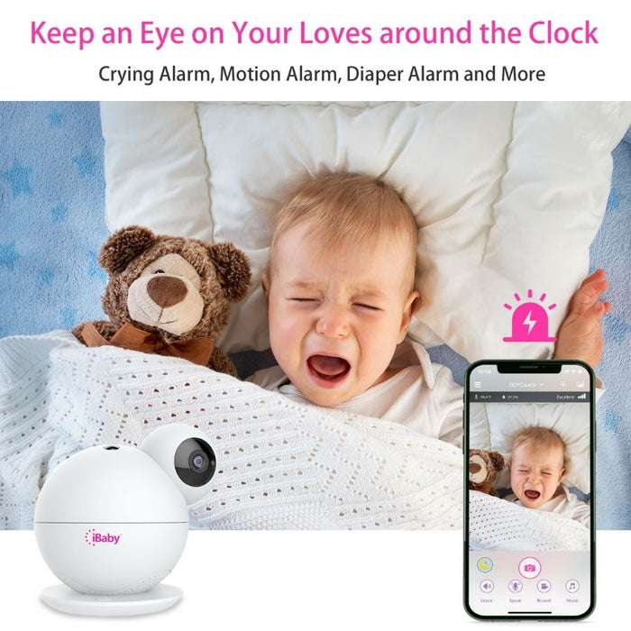 iBaby Monitor M8, Smart Baby Monitor - 6 months Local Warranty