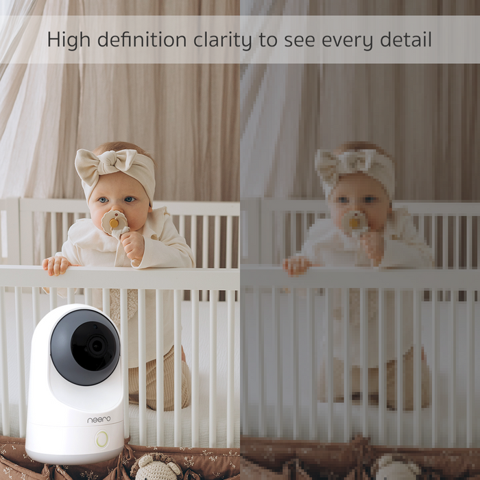 Neero Video Baby Monitor Non Wi-Fi, X-Large 5.5" HD Screen ( Local Warranty )