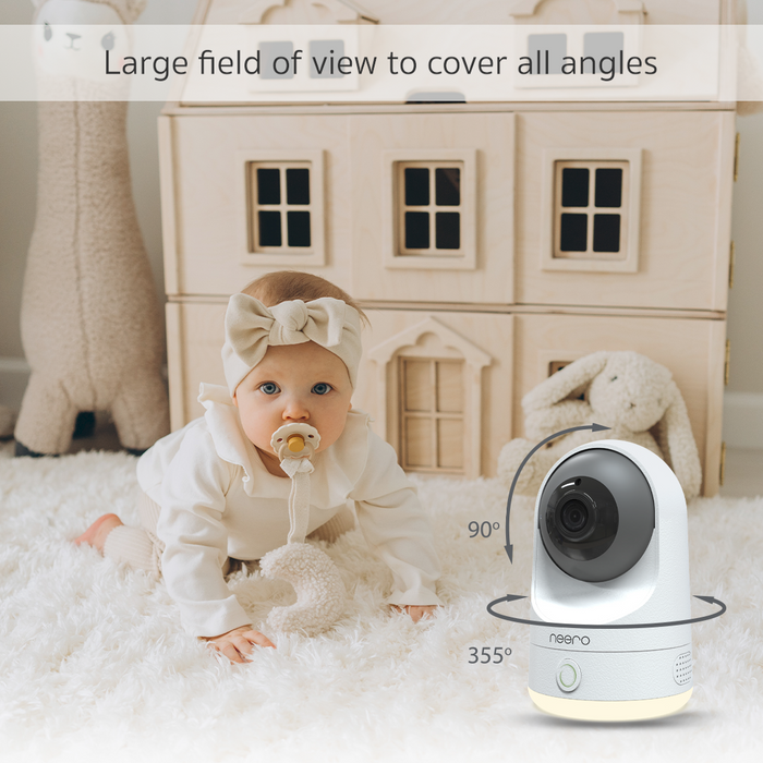 Neero Video Baby Monitor Non Wi-Fi, X-Large 5.5" HD Screen ( Local Warranty )