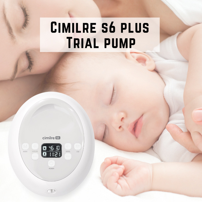 Trial Pump - Cimilre S6 Plus Rechargeable Hospital-Grade Double Electric Breast Pump