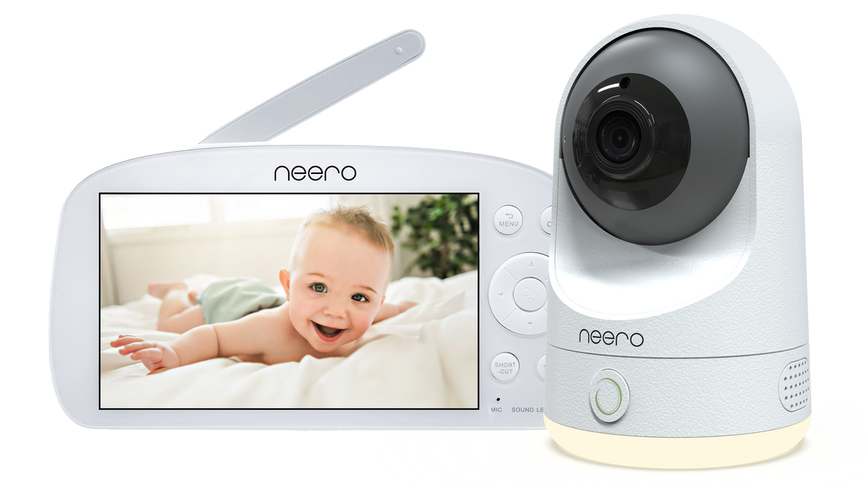 Neero Video Baby Monitor Non Wi-Fi, X-Large 5.5" HD Screen ( Local Warranty )